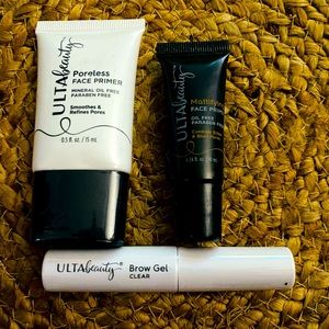 New sealed Ulta bundle 2 primers & 1 brow gel